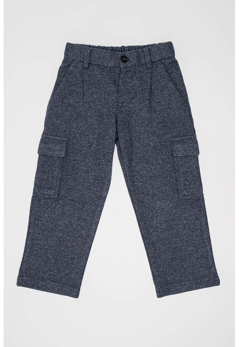 Pantaloni cargo cu talie elastica