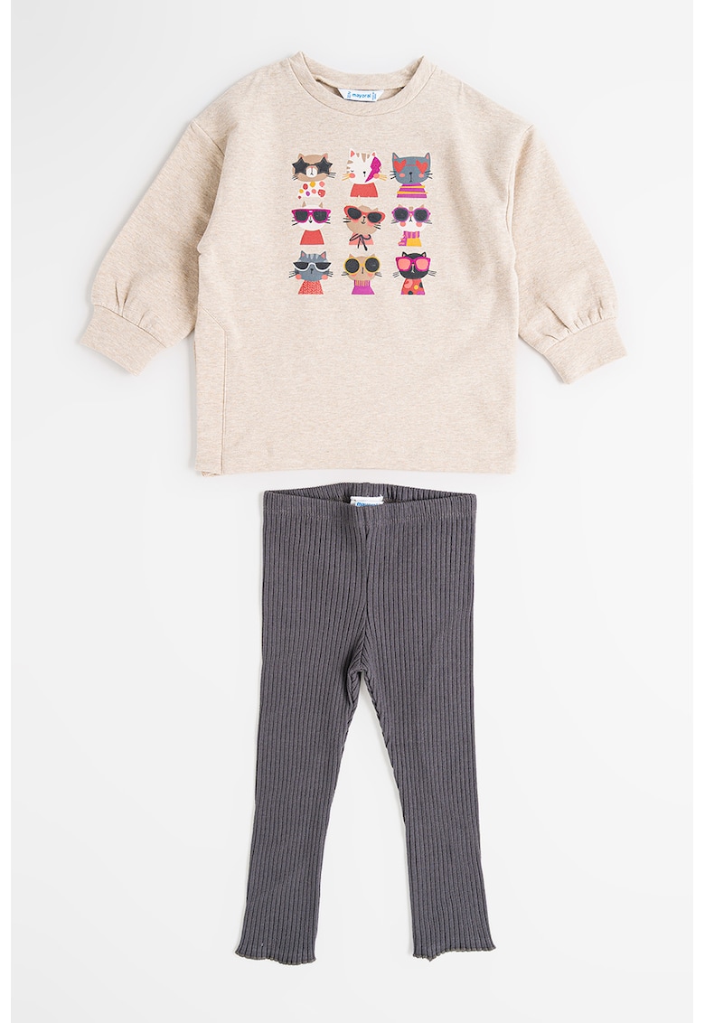 Set de bluza de trening si colanti - 2 piese