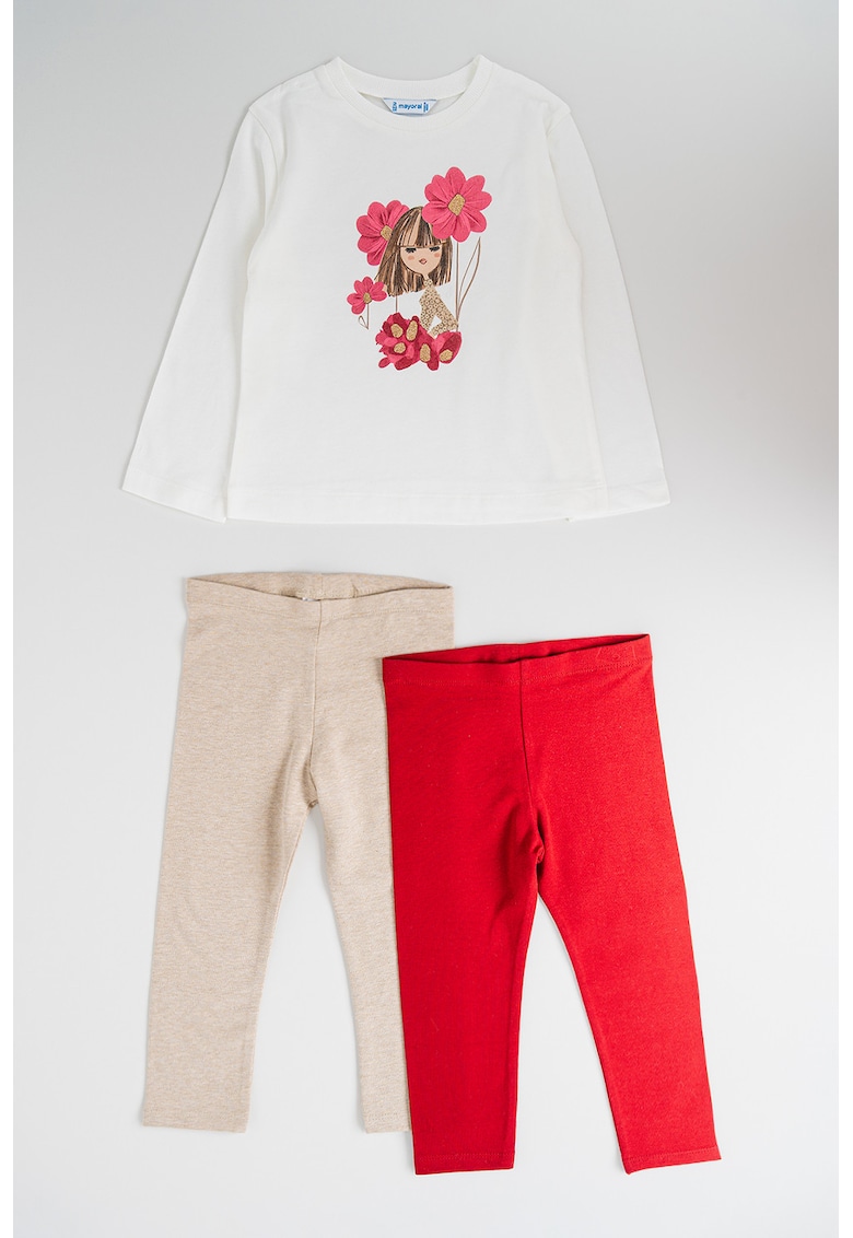 Set de bluza si 2 perechi de colanti