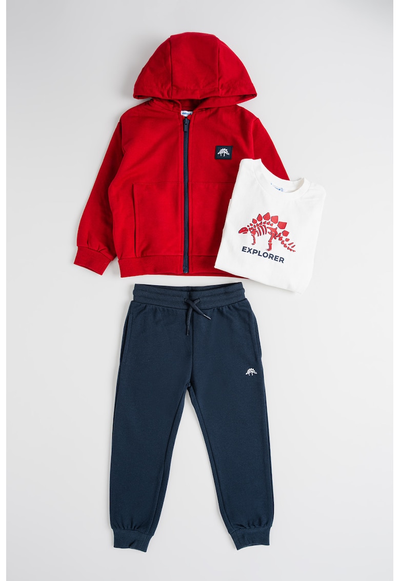 Set de imbracaminte cu imprimeu grafic