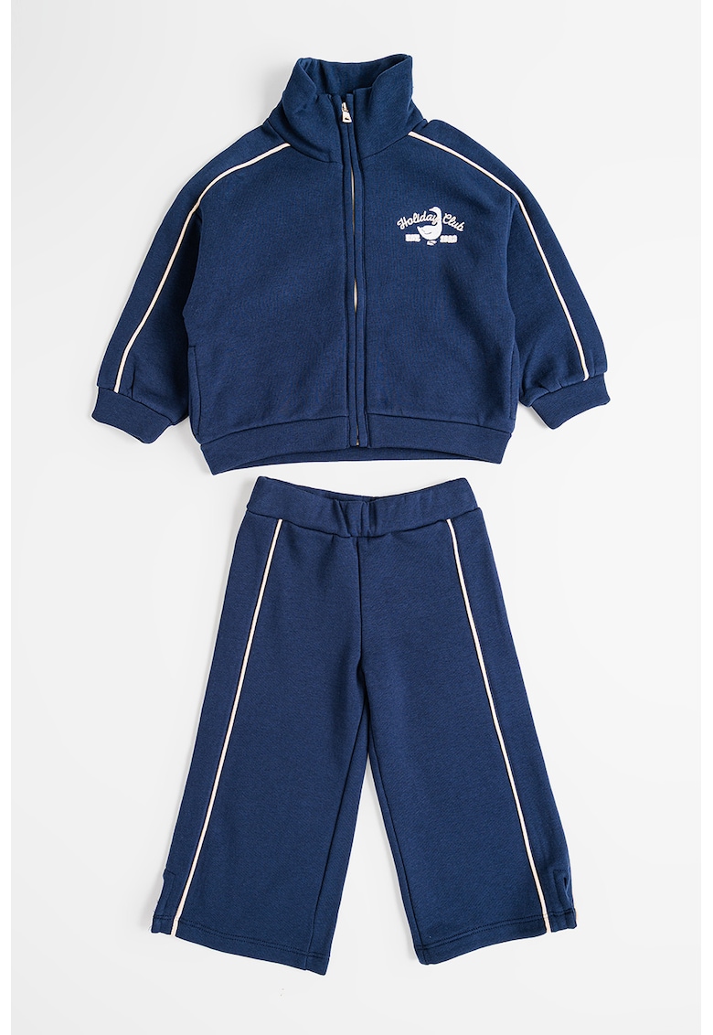 Trening din amestec de bumbac cu fermoar