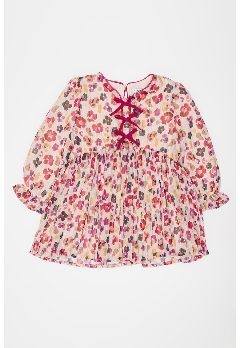 Rochie de sifon cu imprimeu