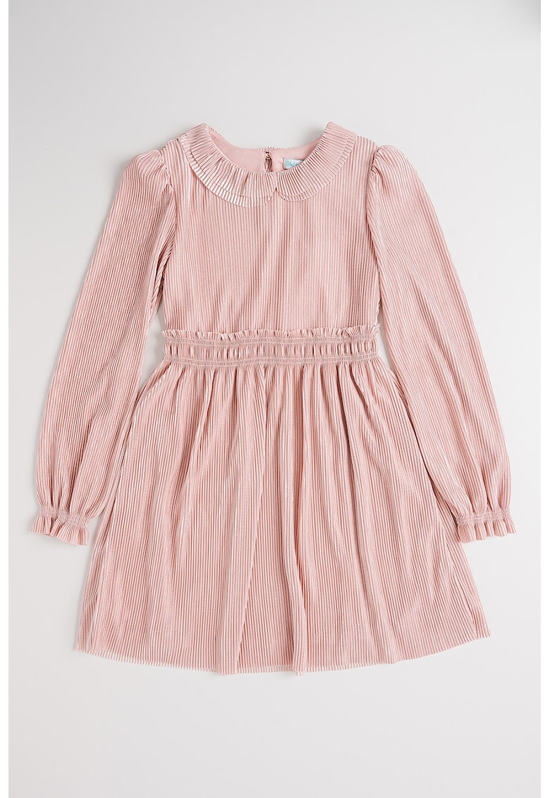 Rochie evazata cu guler Peter Pan