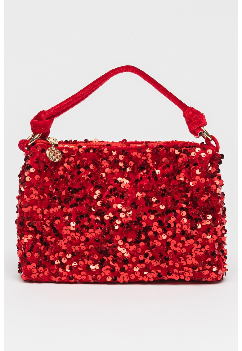 Geanta crossbody cu paiete