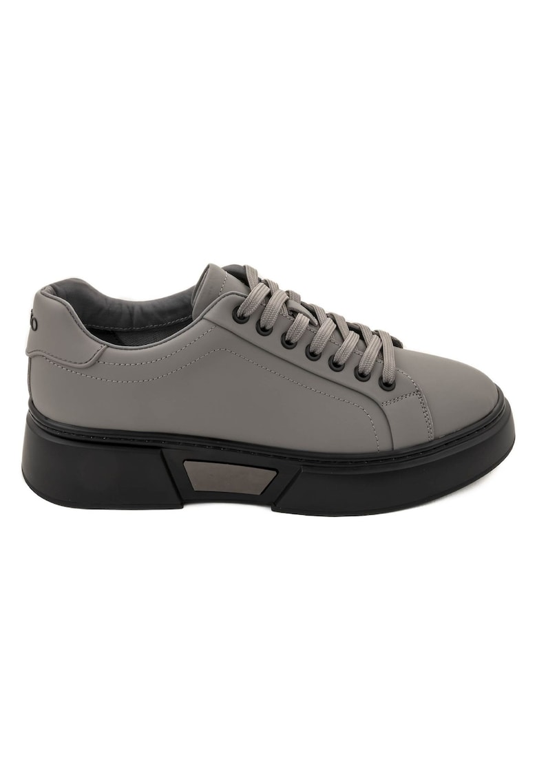 Pantofi sport din piele naturala Douglass - Gri