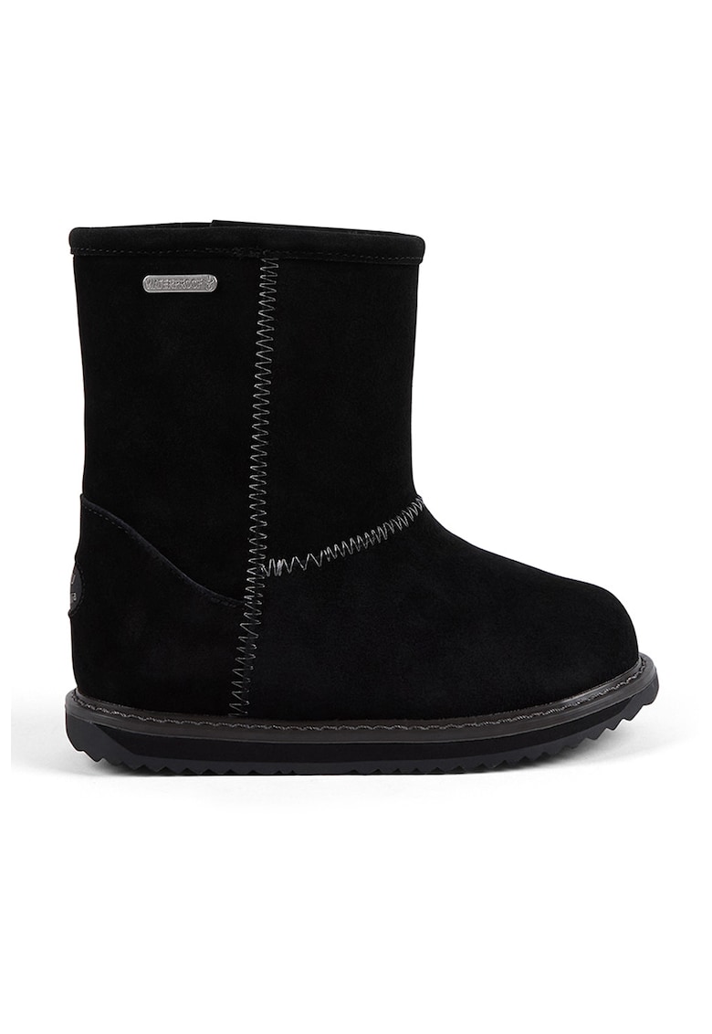 Ghete impermeabile de piele intoarsa