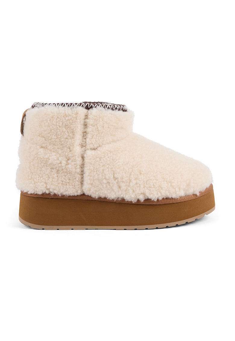 Ghete slip-on din teddy
