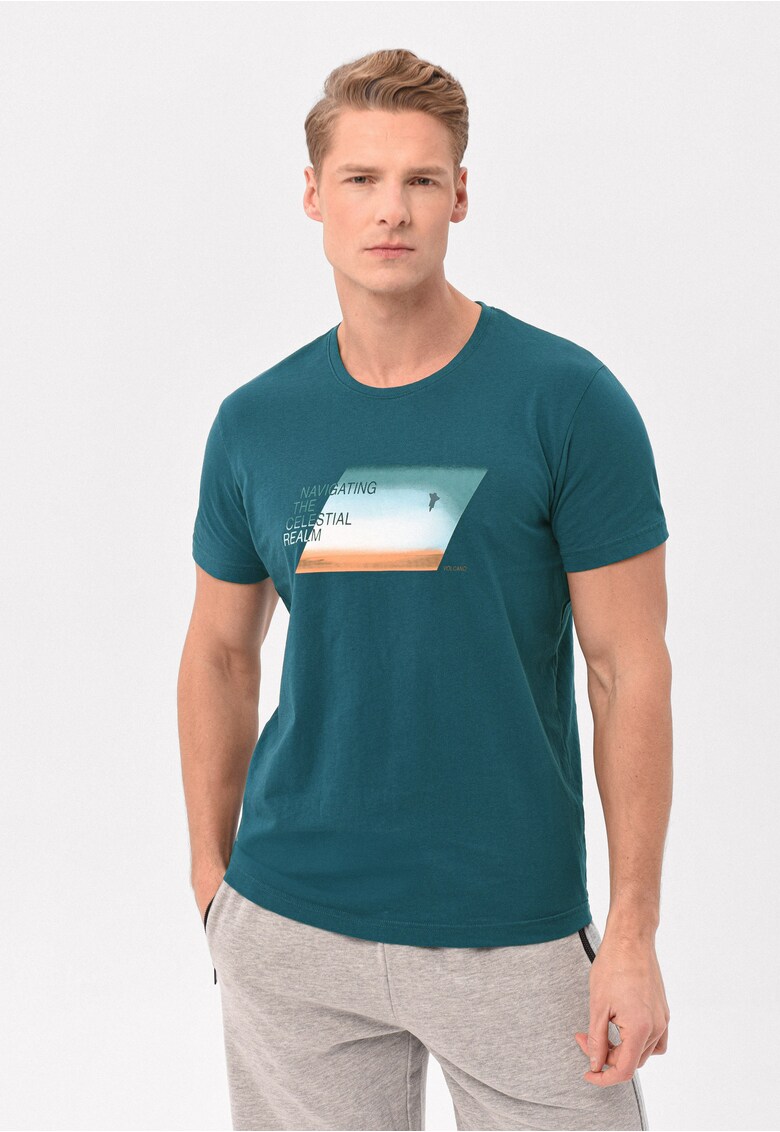 Tricou pentru barbati T-Navi - turcoaz