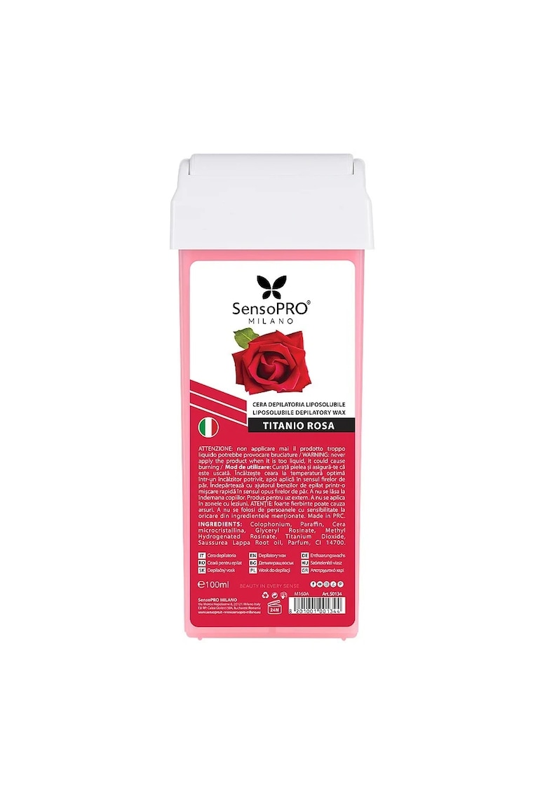 Ceara Epilat Unica Folosinta Rezerva Titanio Rosa 100 ml
