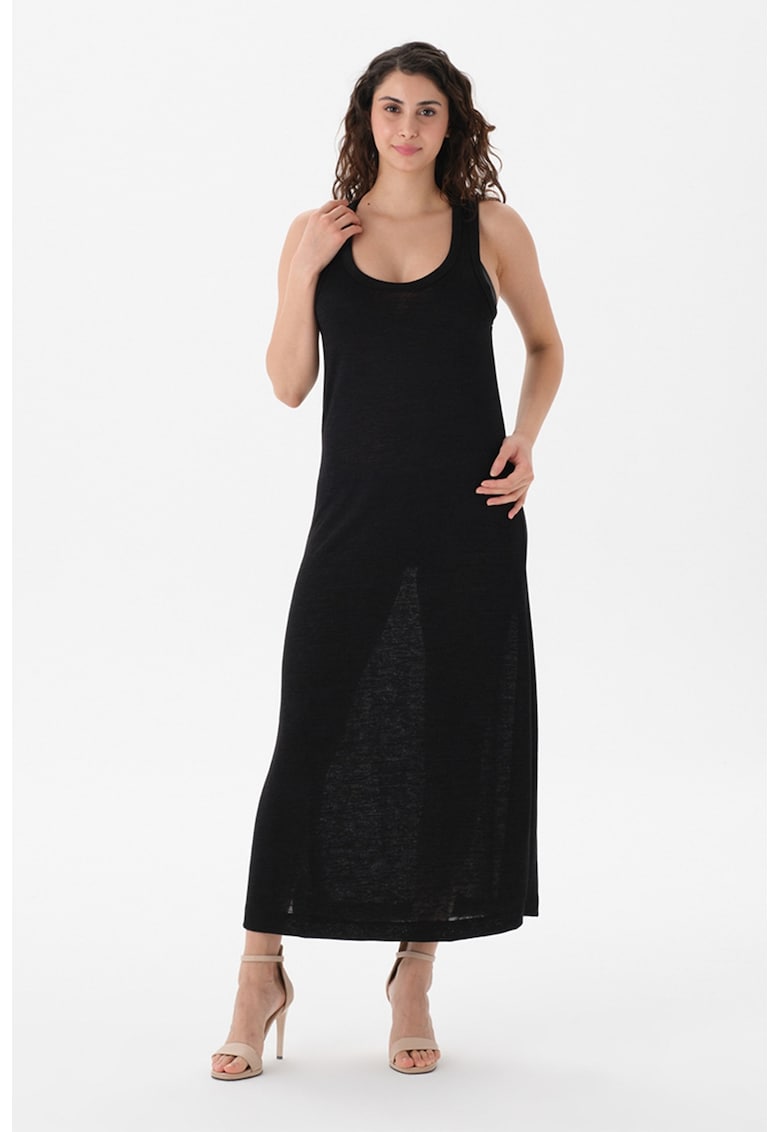 Rochie de plaja cu decolteu rotund