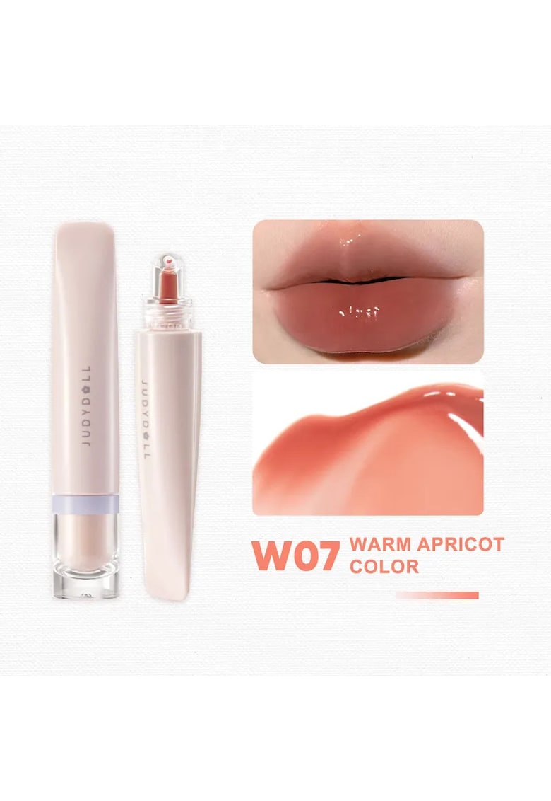 Gel de buze pentru stralucire Sweety Lip Jelly - 10ml #W07 Warm Apricot