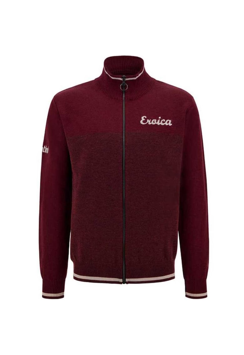 Bluza ciclism barbati Eroica Vita Wool Visiniu