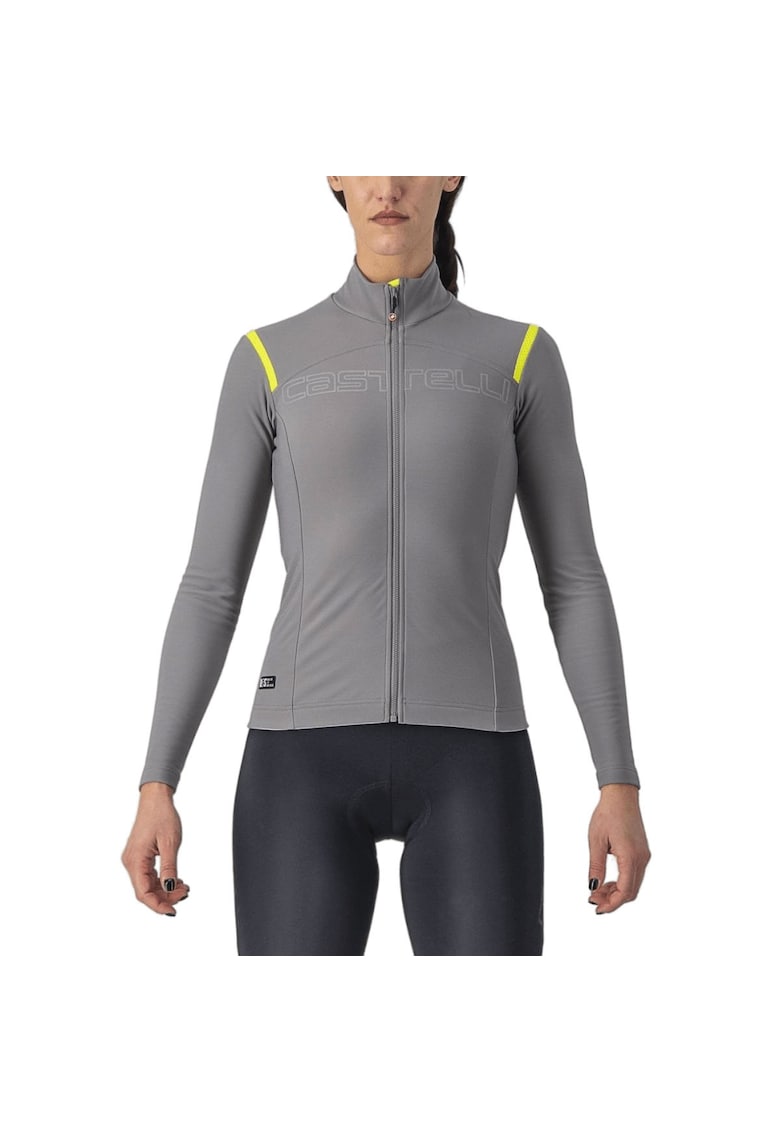 Bluza ciclism dama Tutto Nano RoS Gri/Lime