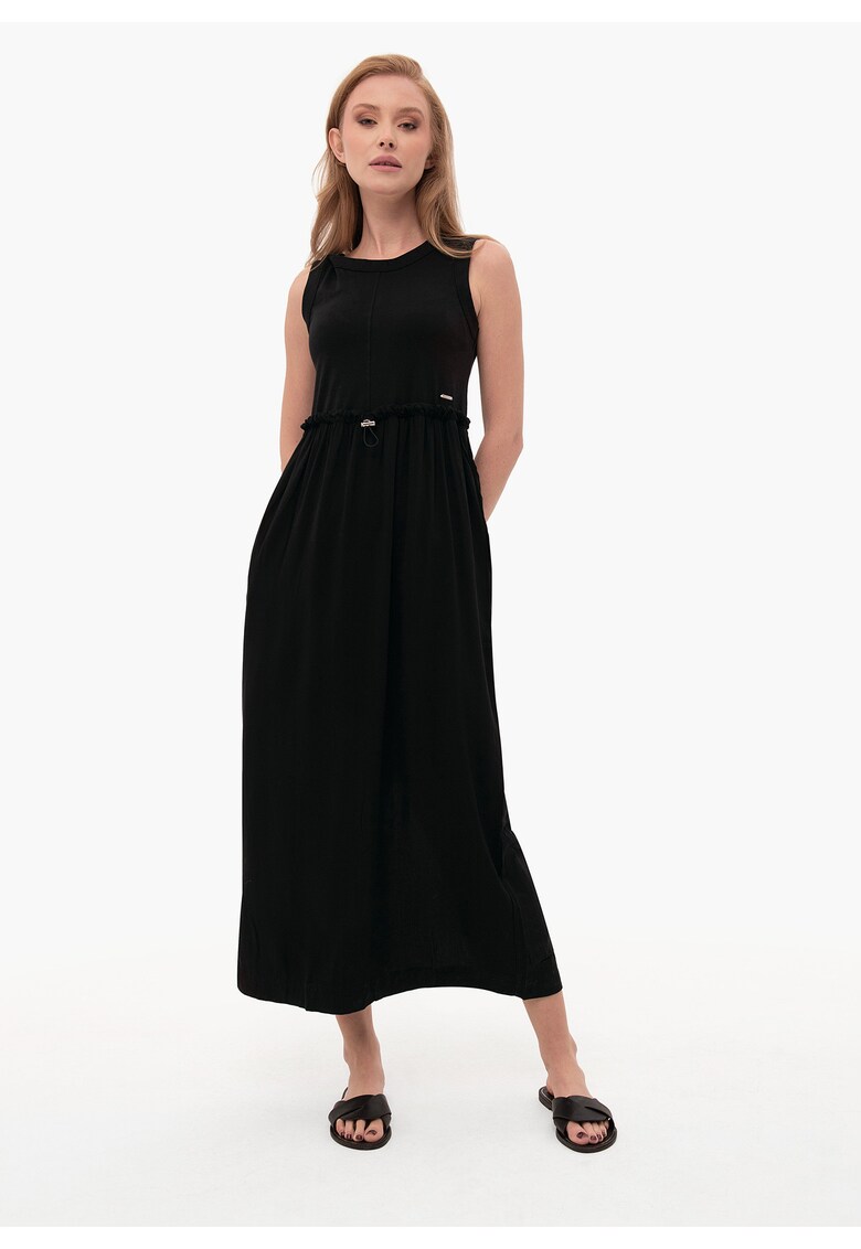 Rochie lunga G-Britania - neagra - Negru