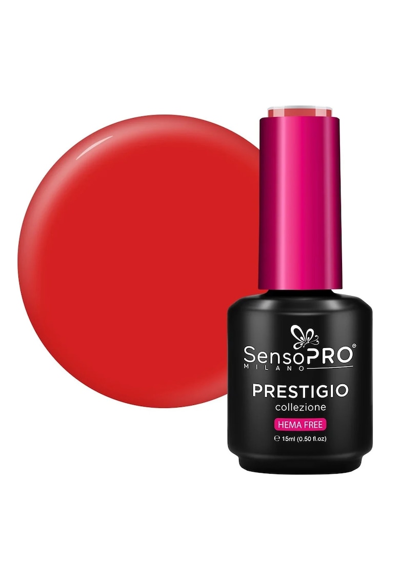 Oja Semipermanenta PRESTIGIO - Red Couture 15ml