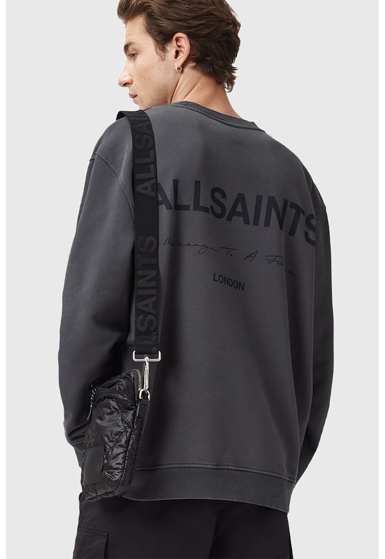 Bluza de trening cu logo pe spate Bluza de trening cu logo pe spate