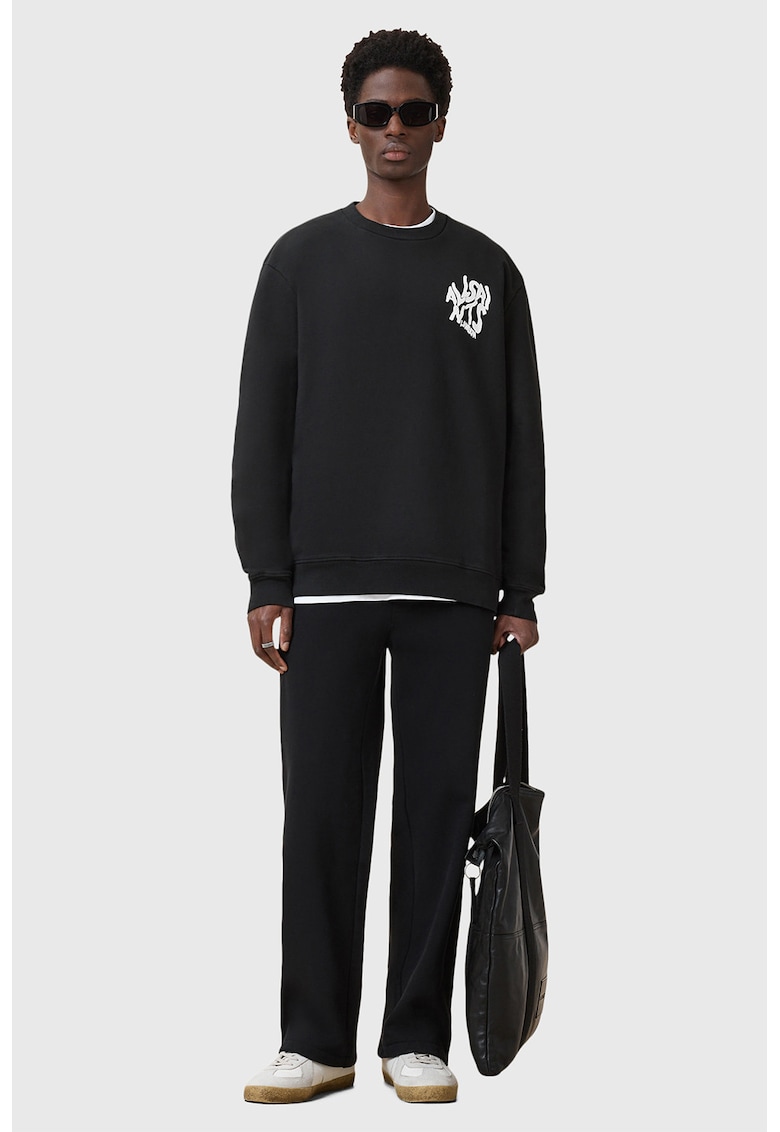 Bluza de trening cu logo contrastant pe spate Orlando Bluza de trening cu logo contrastant pe spate Orlando