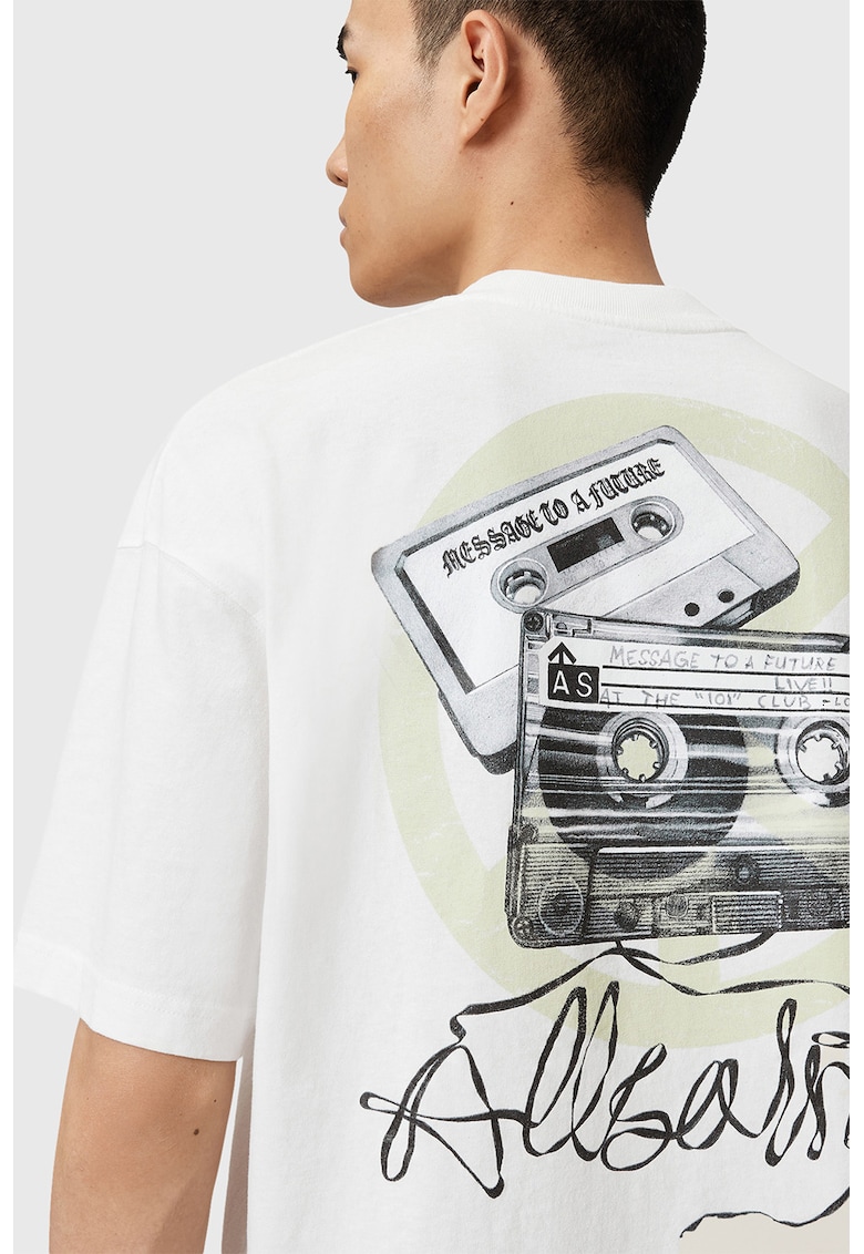 Tricou cu imprimeu Reel