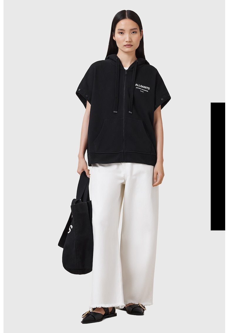 Hanorac supradimensionat cu maneci detasabile Omnium Amphia