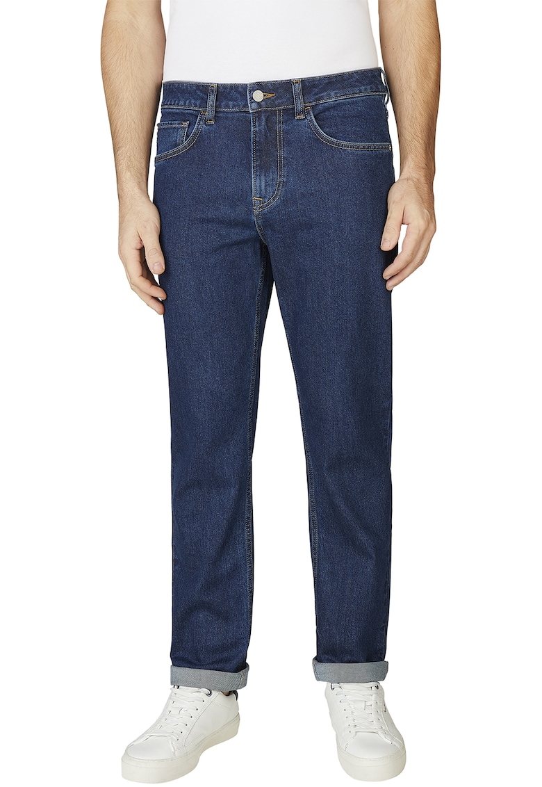 Blugi drepti cu model uni