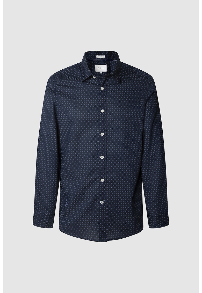 Camasa de bumbac cu model