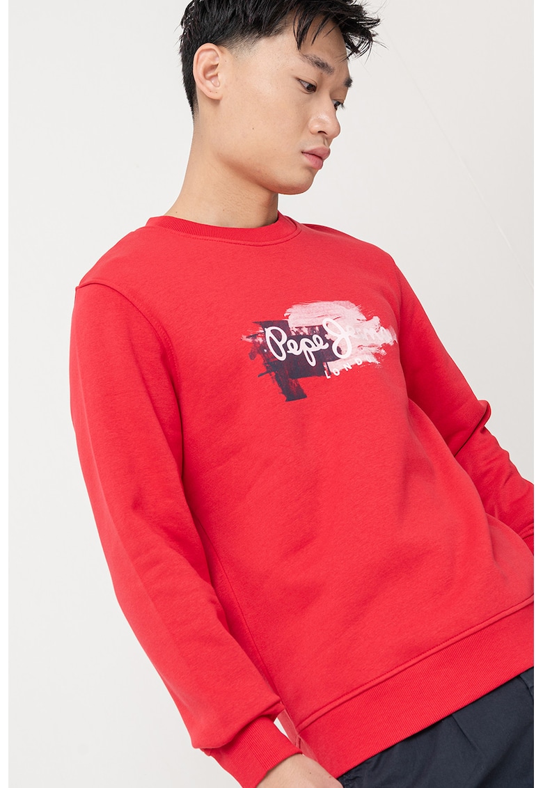 Bluza de trening cu imprimeu logo