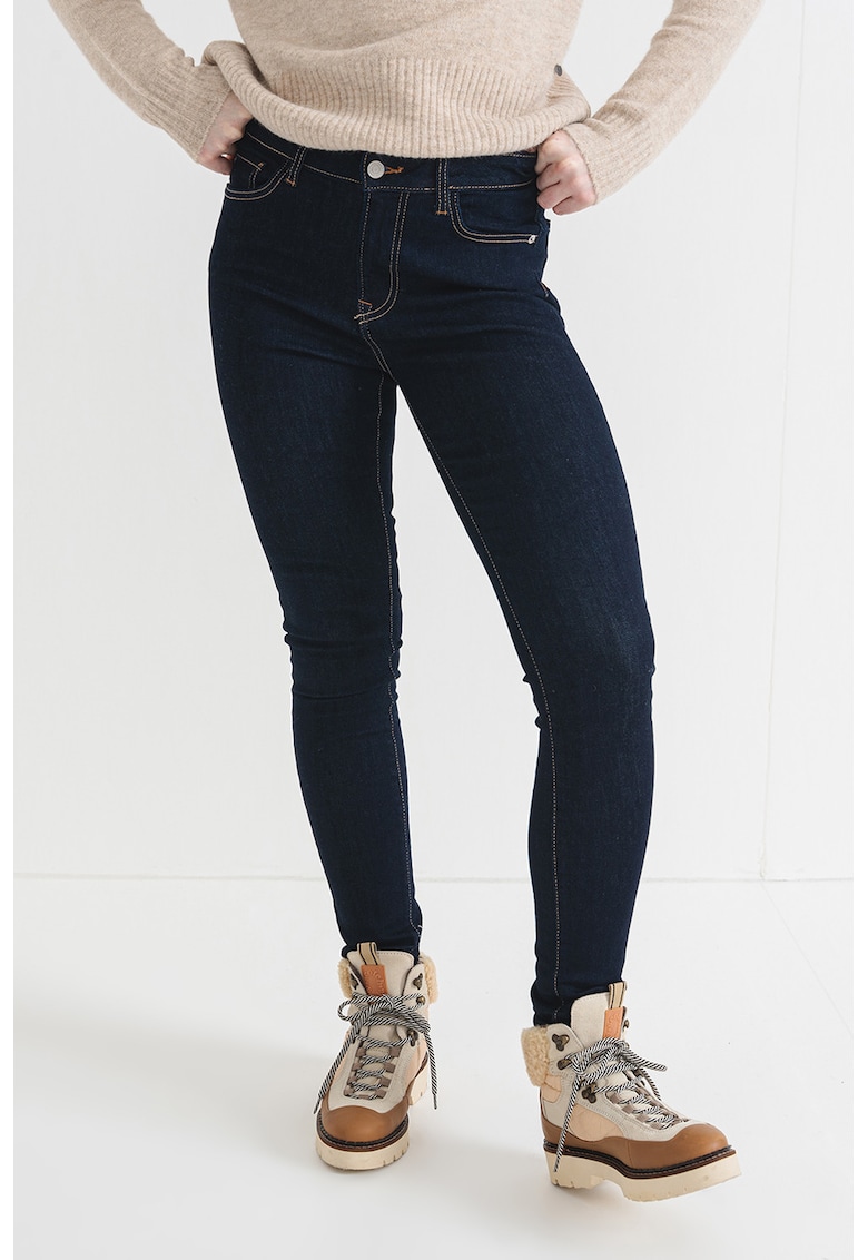 Blugi skinny - Bleumarin