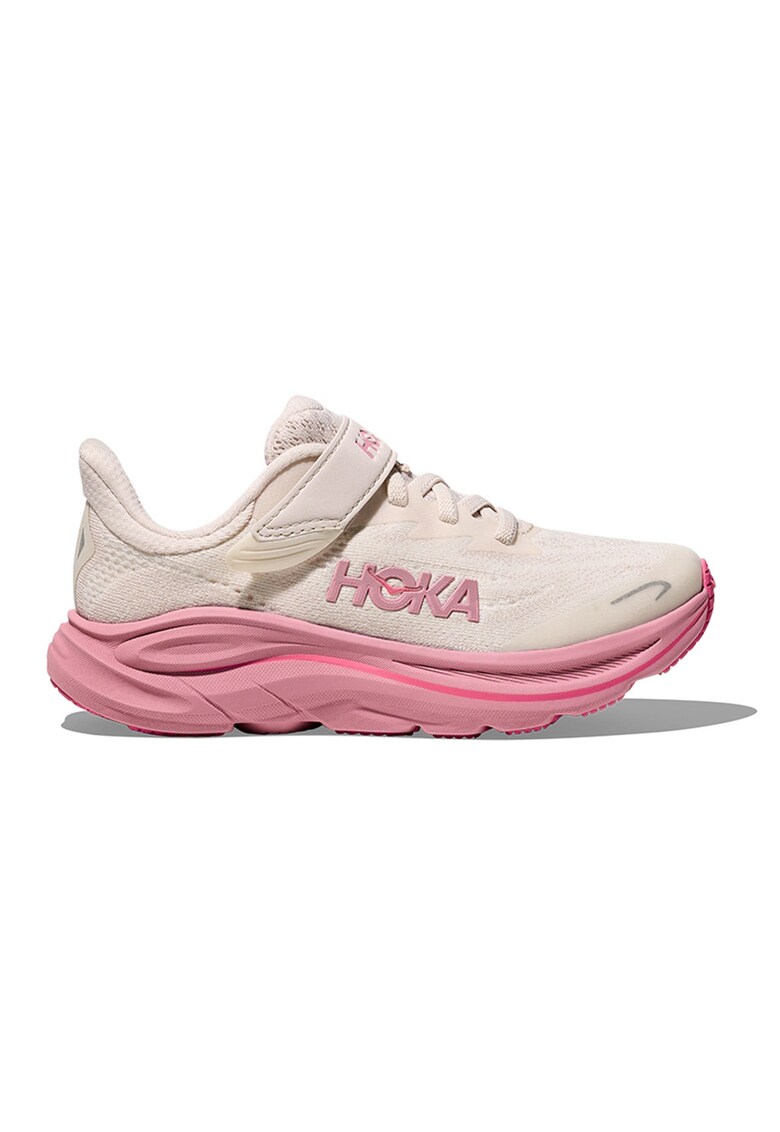 Pantofi cu inchidere velcro pentru alergare Clifton 10 - Roz