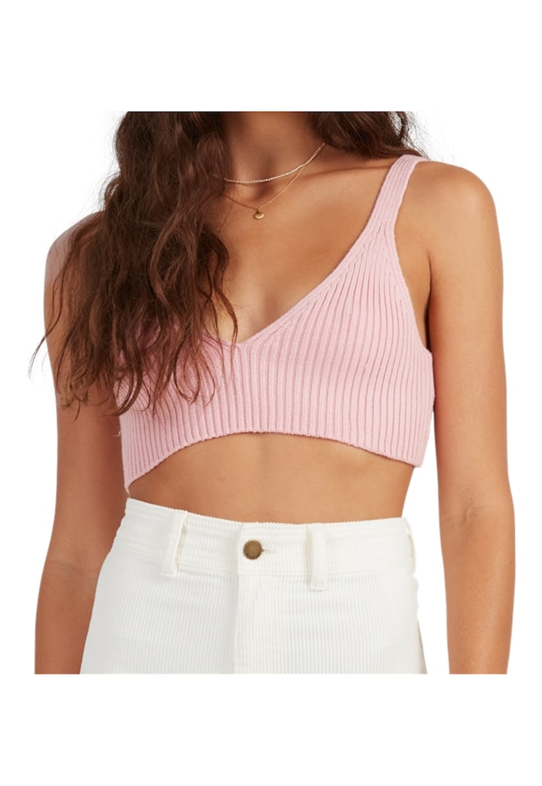 Crop top tricotat
