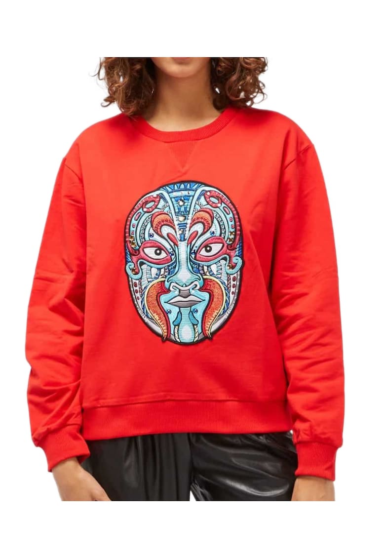 Bluzon cu motive brodate