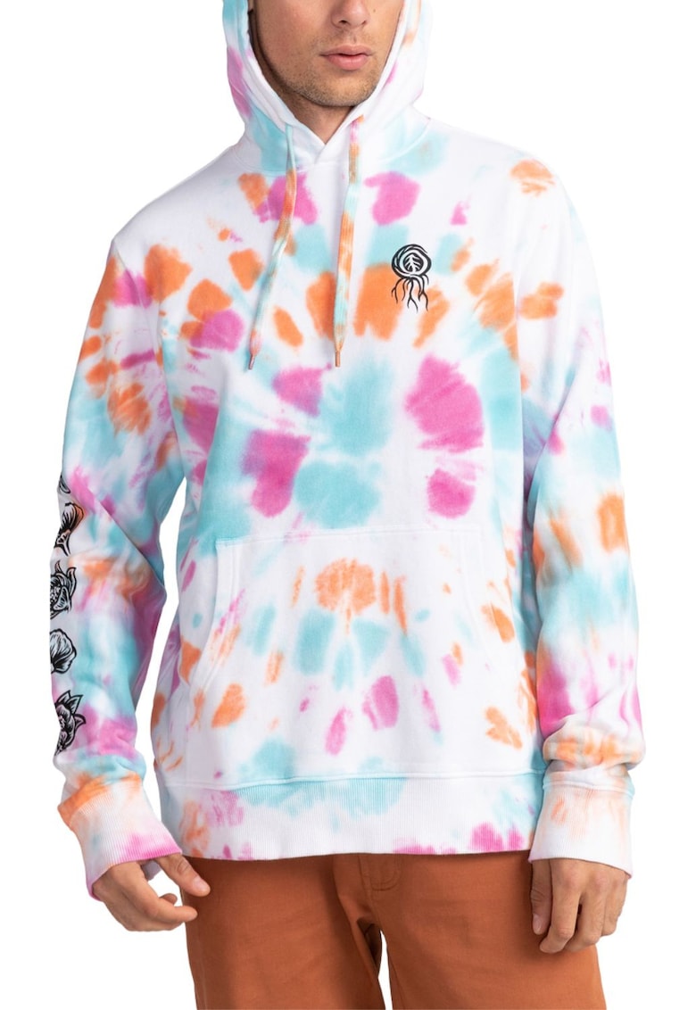 Hanorac cu imprimeu tie dye Bloom - Hanorac cu imprimeu tie dye Bloom -