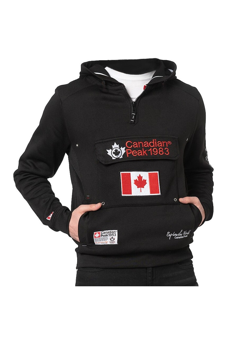 Hanorac cu broderii decorative Galapagos - Hanorac cu broderii decorative Galapagos -