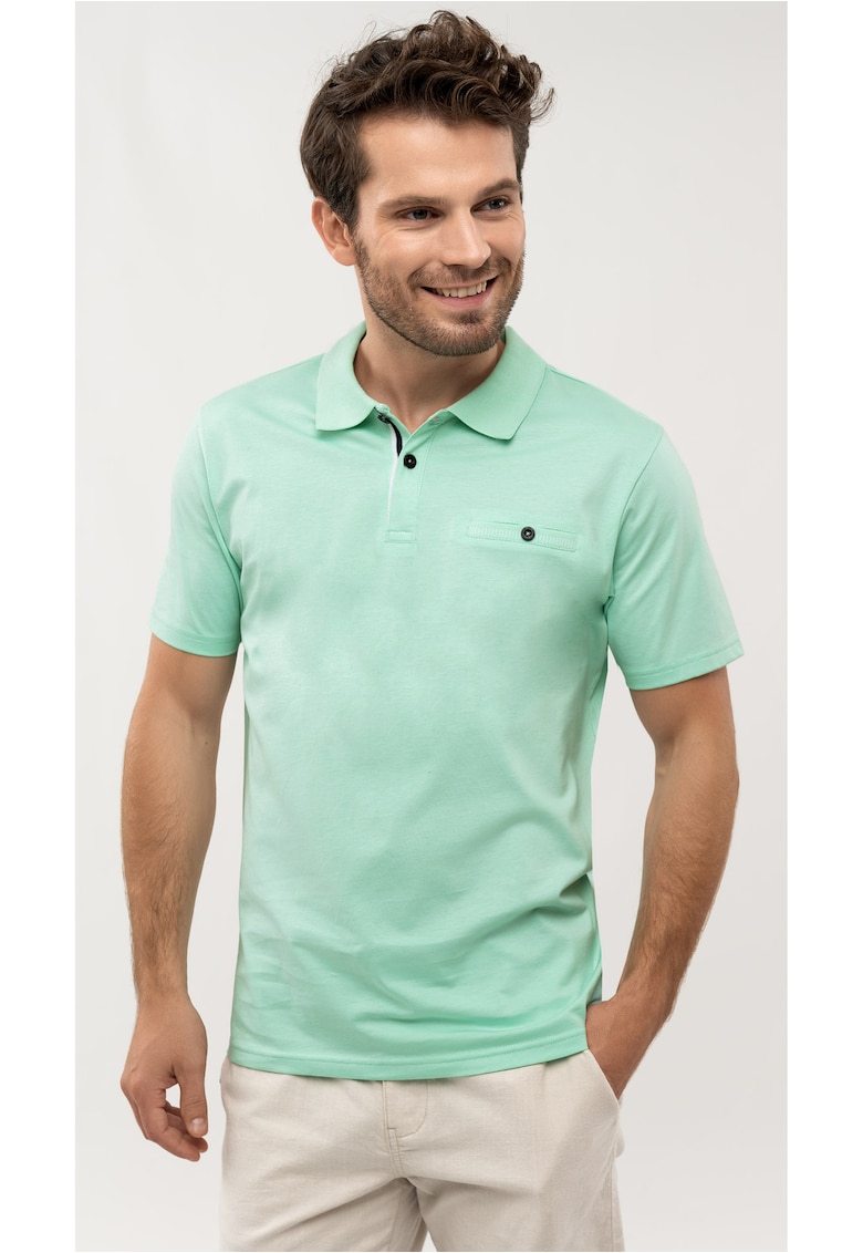 Tricou polo O-Maron pentru barbati - menta