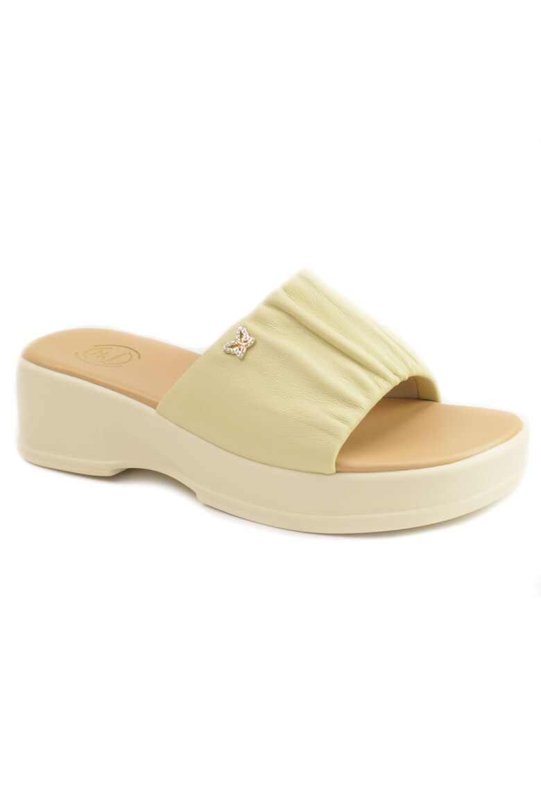 Papuci dama 49015 - Galben