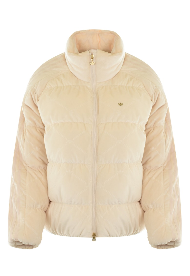 Jacheta - Original S Down Puffer Gu1777 - Crem - Confortabil - Calitate Superioara - Inchidere Cu Fermoar - Guler Inalt