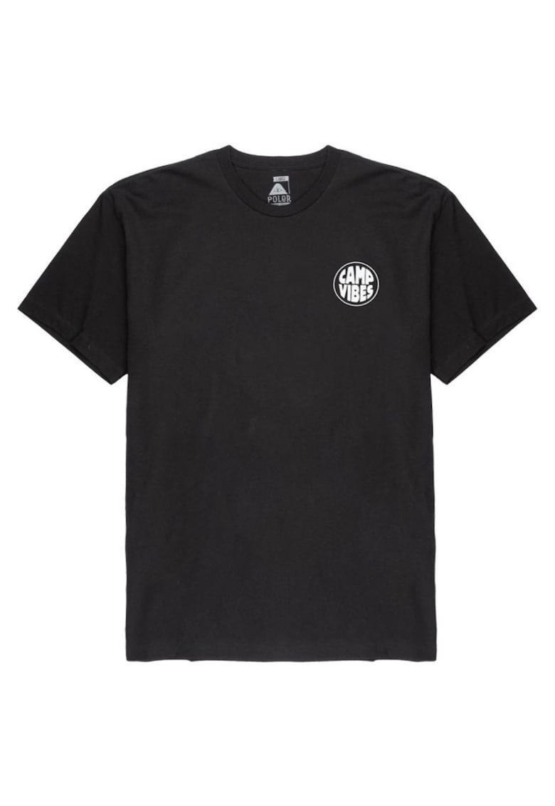 Tricou cu decolteu la baza gatului si text pe spate Tricou cu decolteu la baza gatului si text pe spate