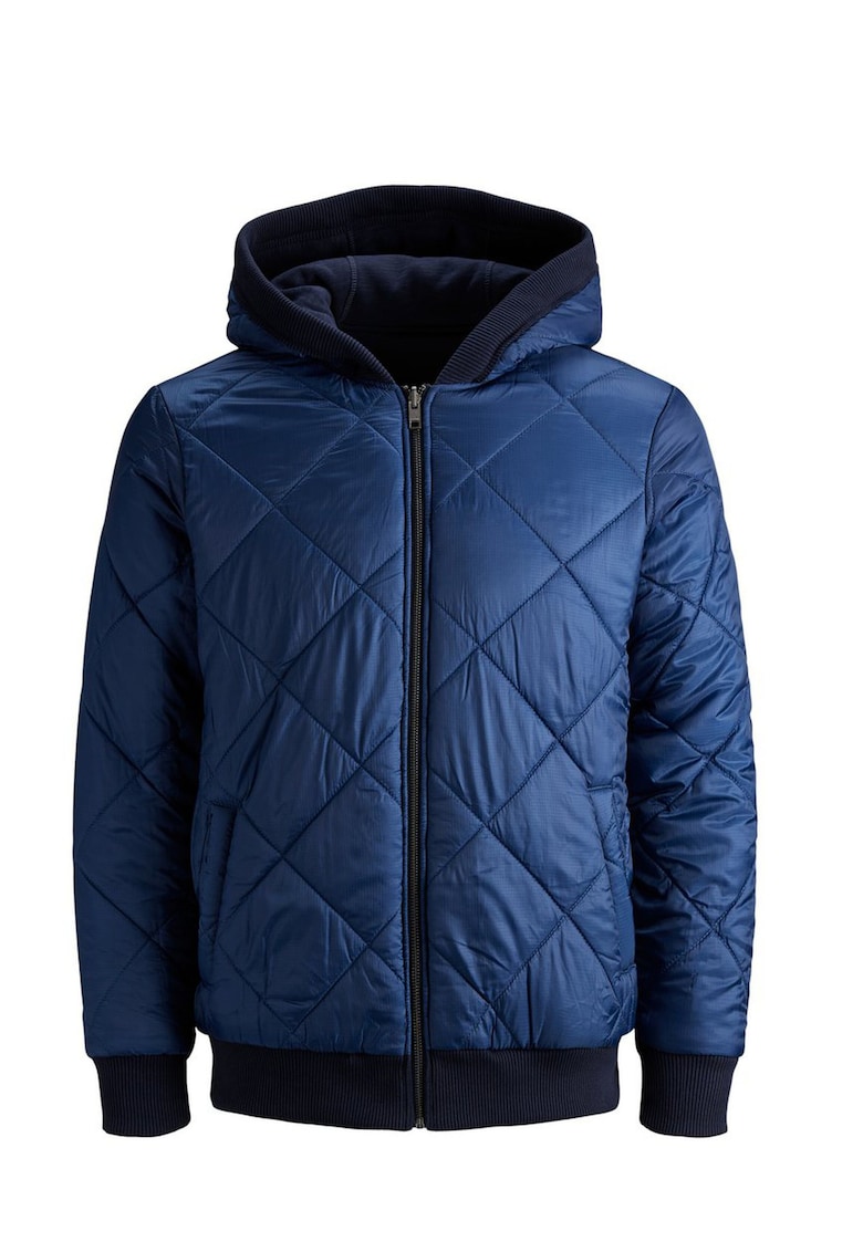 Jacheta reversibila cu gluga - Jacheta reversibila cu gluga -