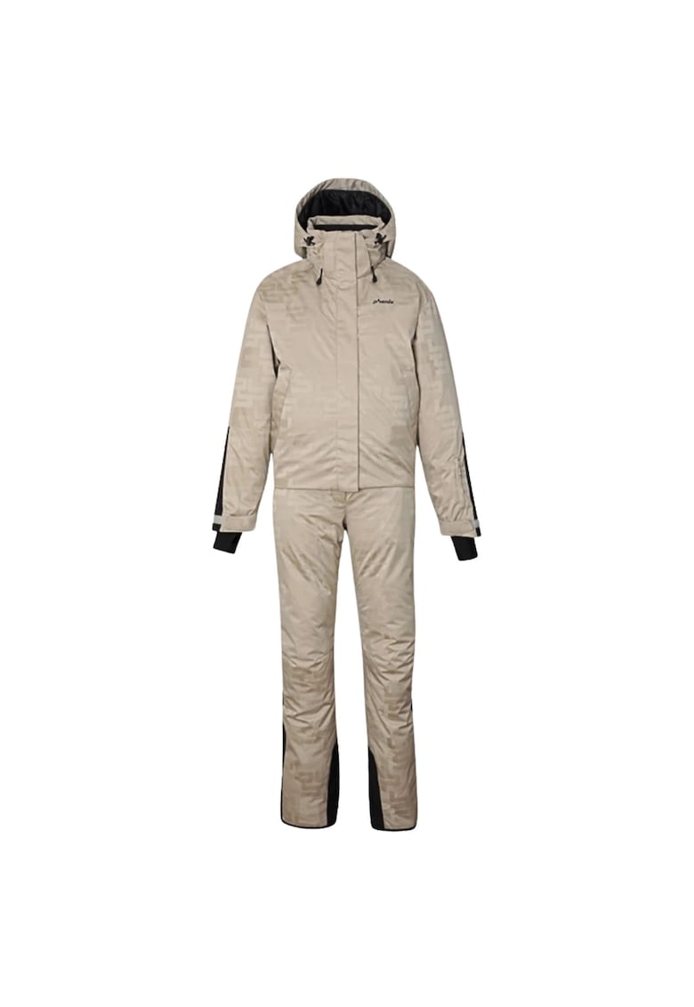 Set rezistent la apa cu geaca cu gluga si pantaloni de schi -