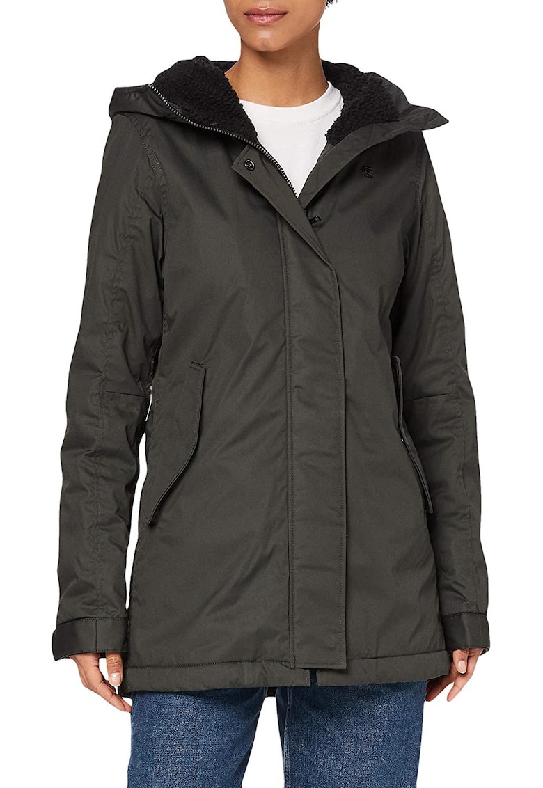 Geaca G-Star Rovic Slim PDD Teddy Parka Wmn S -