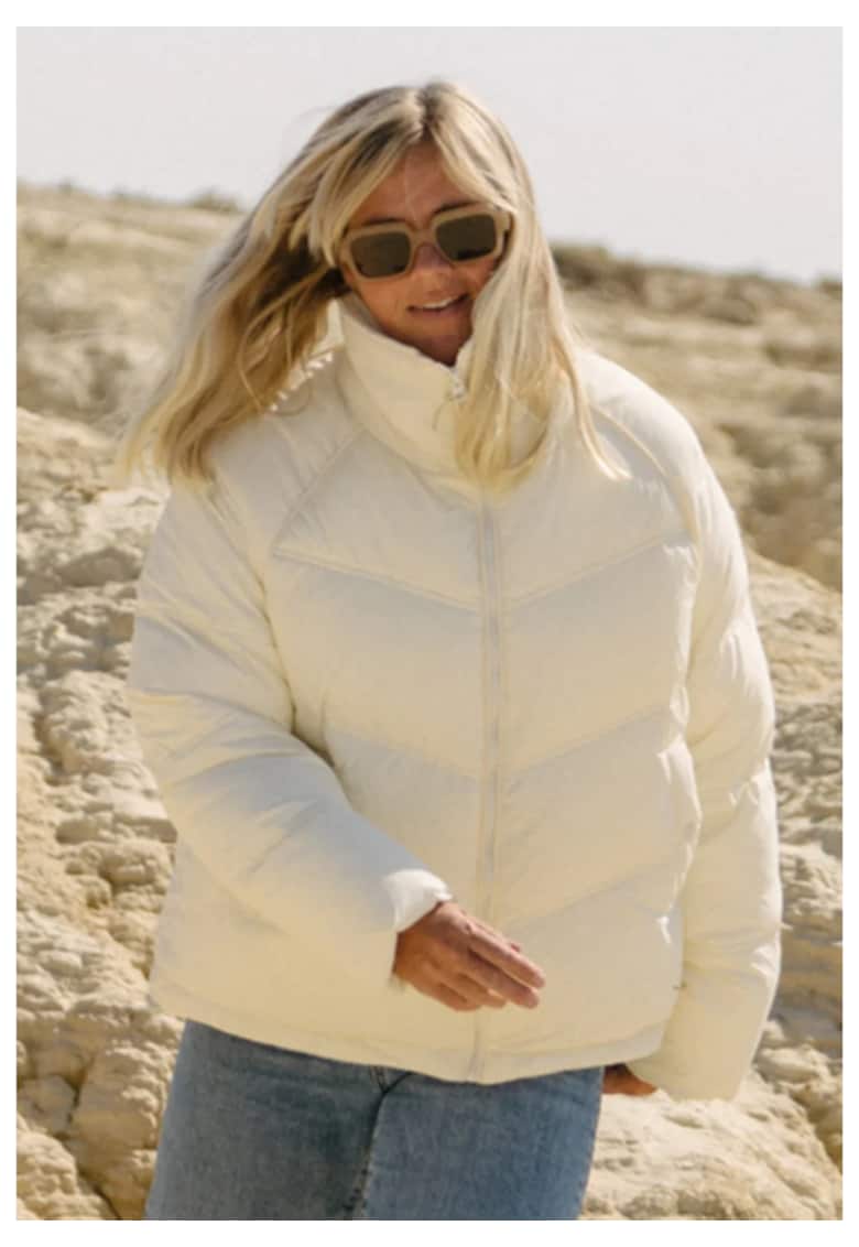 Jacheta Winter Paradise pentru femei - puf - L -