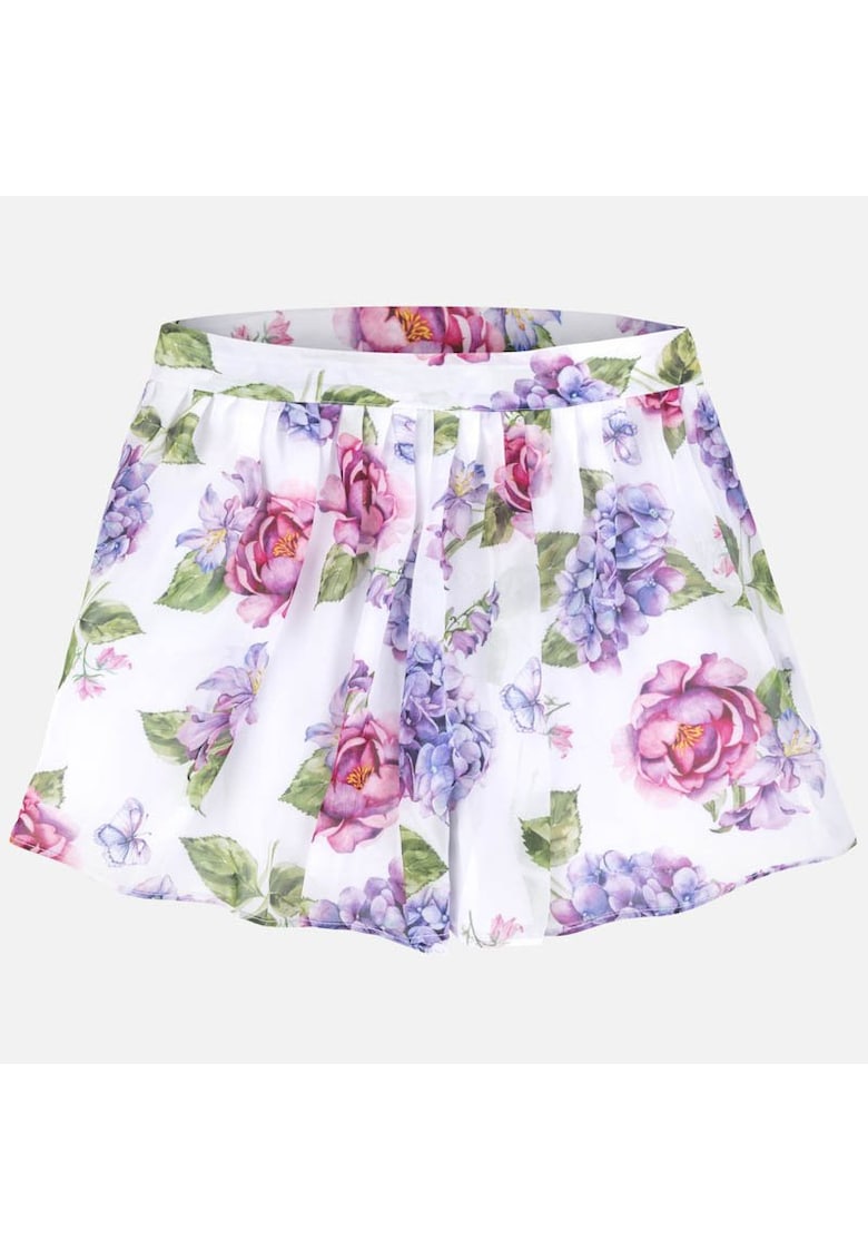 Pantaloni scurti cu imprimeu floral - Pantaloni scurti cu imprimeu floral -