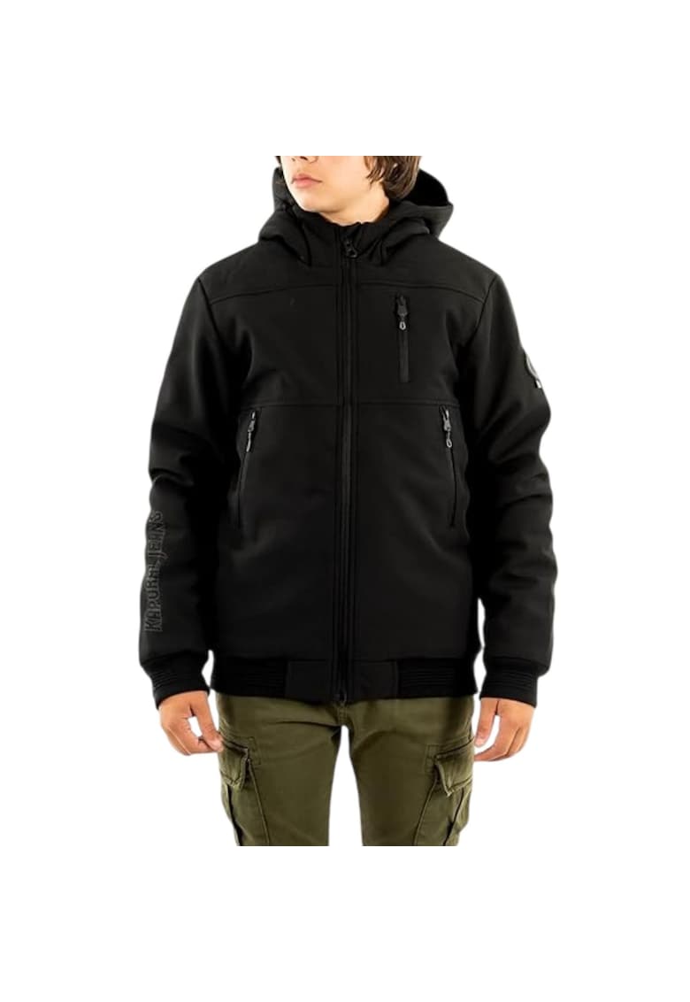 Geaca cu gluga rezistenta la vant Geaca cu gluga rezistenta la vant