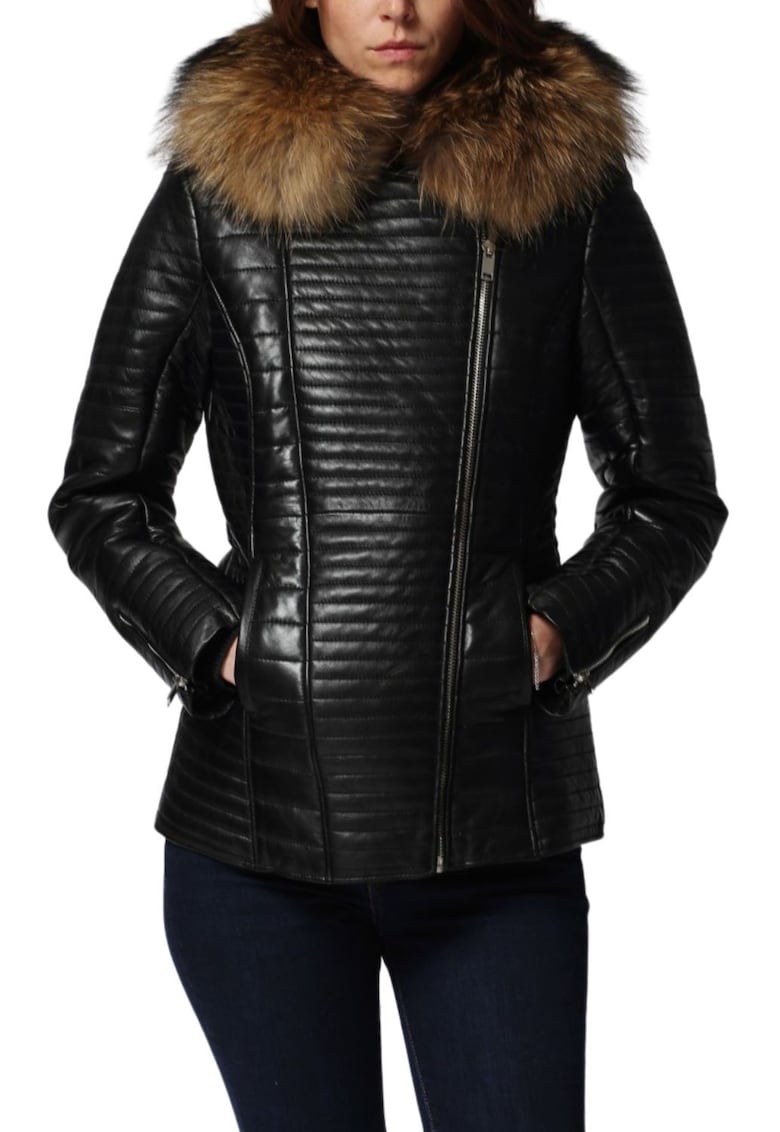 Geaca de piele Tangara -