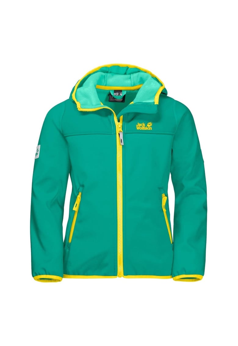 Jacheta cu gluga si buzunare oblice -