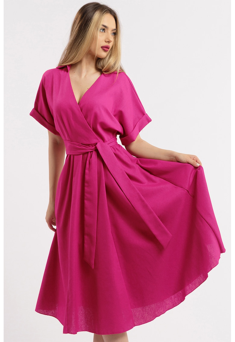 Rochie evazata din in