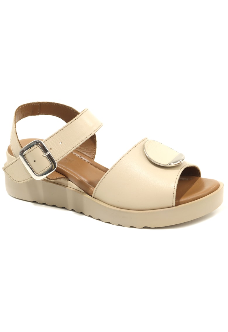 Sandale dama D22 S361 - Bej