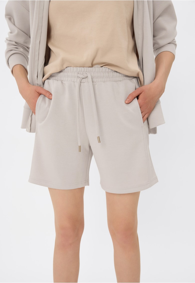 Pantaloni scurti sport pentru femei M-Lotiz - bej