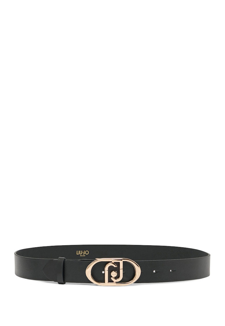 Curea din piele cu catarama logo Lapuffy