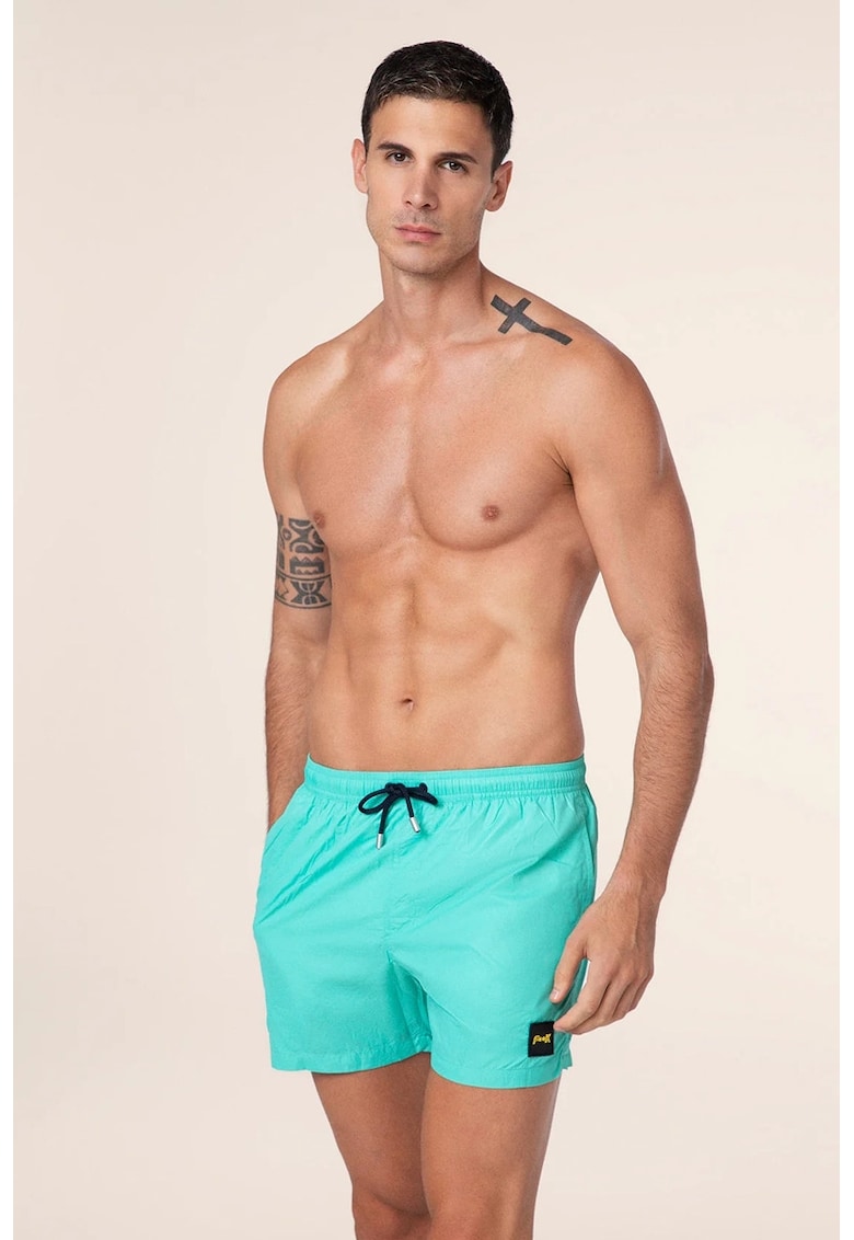 Bermude de plajă cu buzunare laterale -