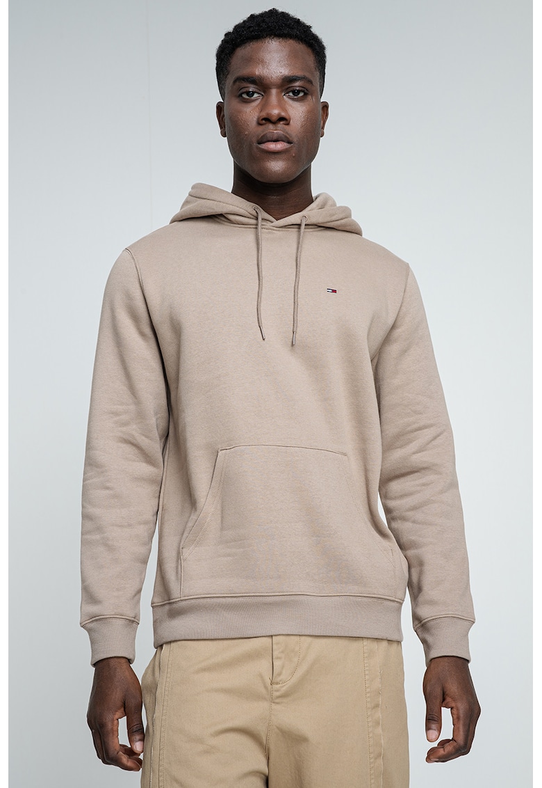 Hanorac regular fit cu buzunar kangaroo